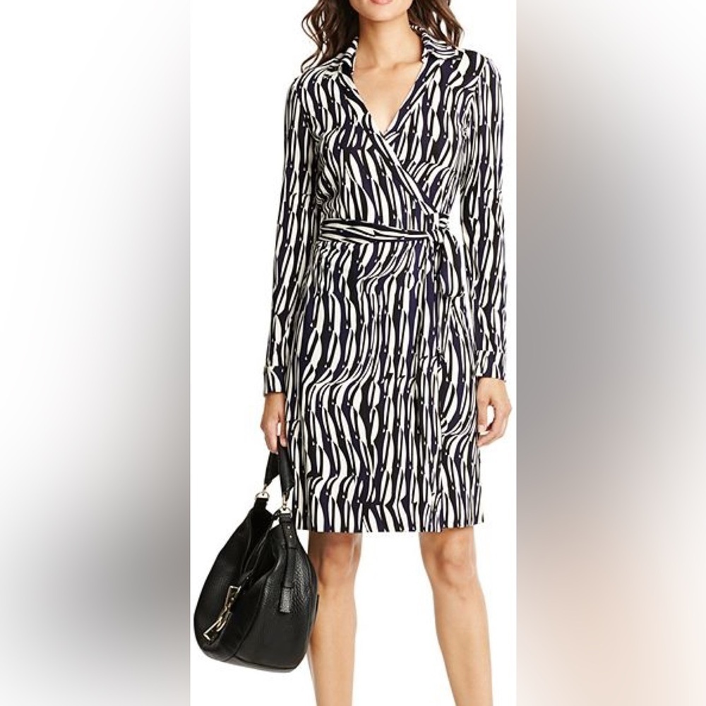House of Harlow 1960 Black and White Patterned Dress XL